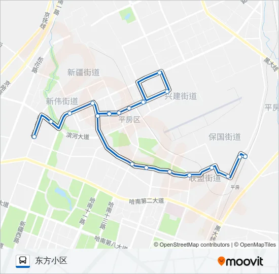 210路 Bus Line Map