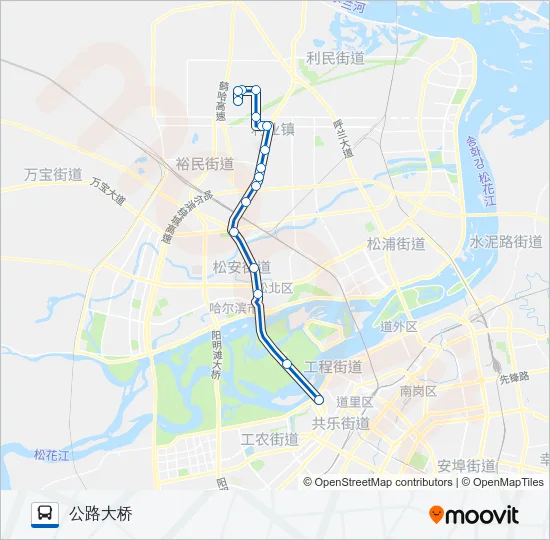 212路 Bus Line Map