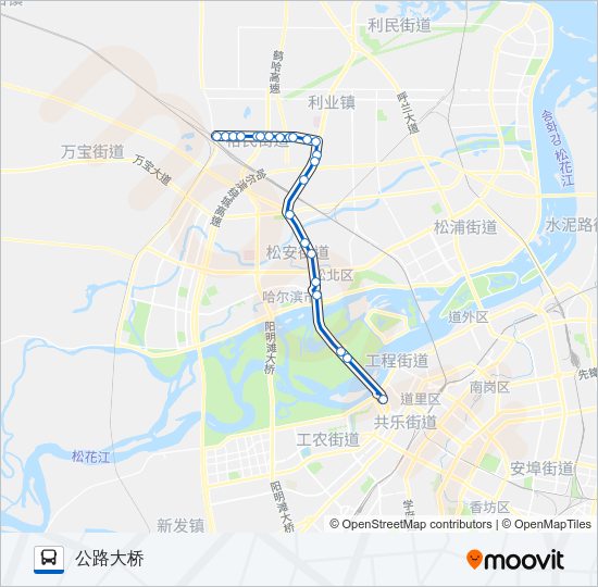 213路 bus Line Map