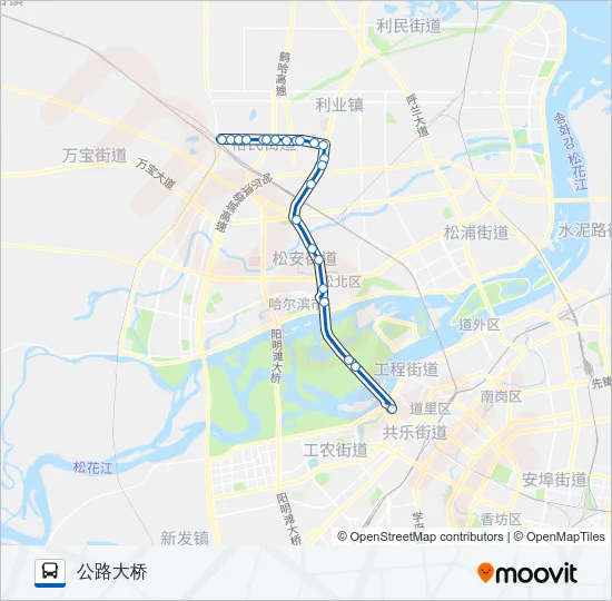 213路 Bus Line Map