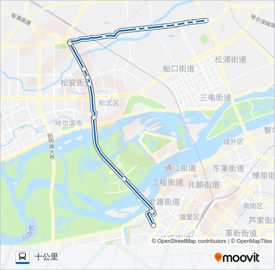 215路 Bus Line Map