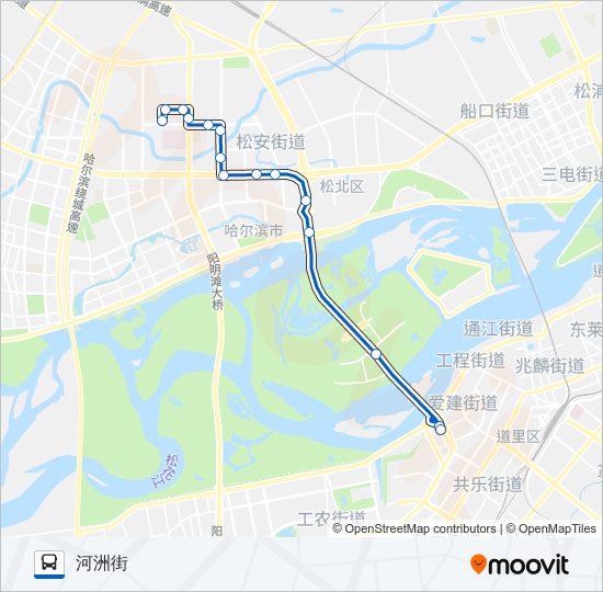 216路 bus Line Map