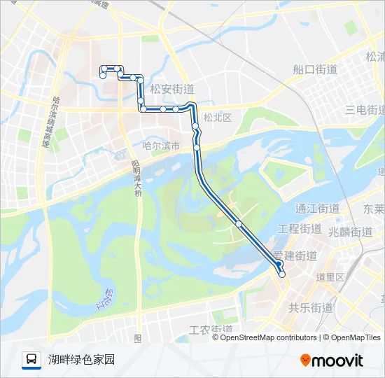 216路 Bus Line Map