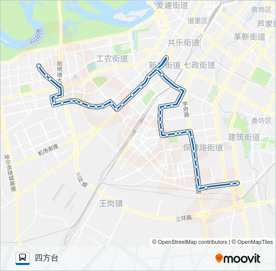 218路 Bus Line Map