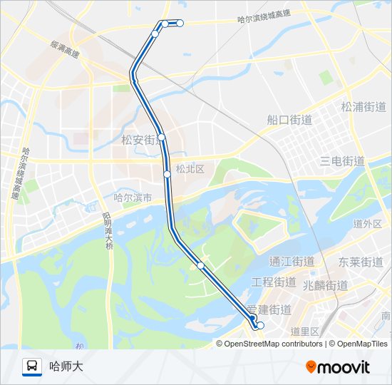 219路 bus Line Map