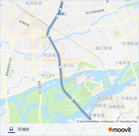 219路 Bus Line Map