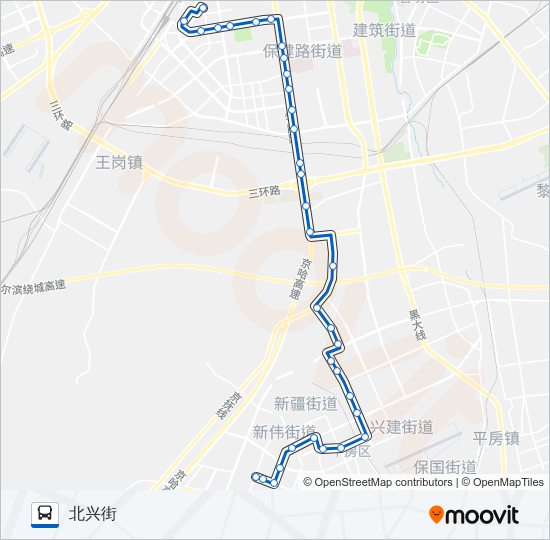 220路 bus Line Map