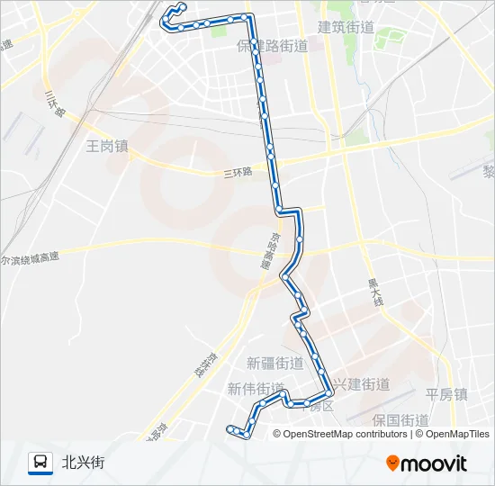 220路 Bus Line Map