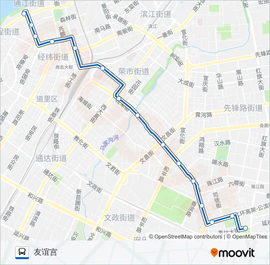 2路空调 Bus Line Map