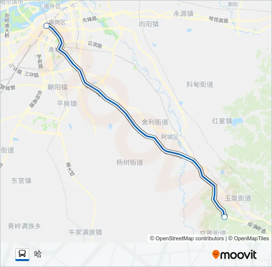 301路 Bus Line Map