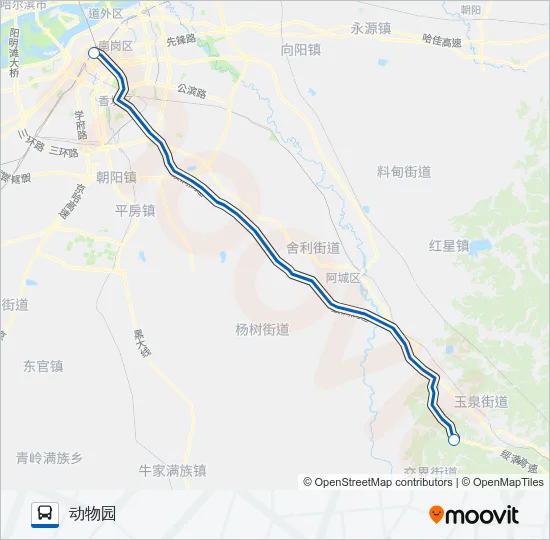 301路 Bus Line Map