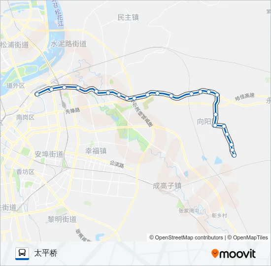 334路 Bus Line Map