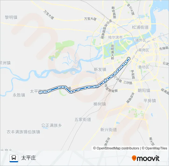 335路 Bus Line Map