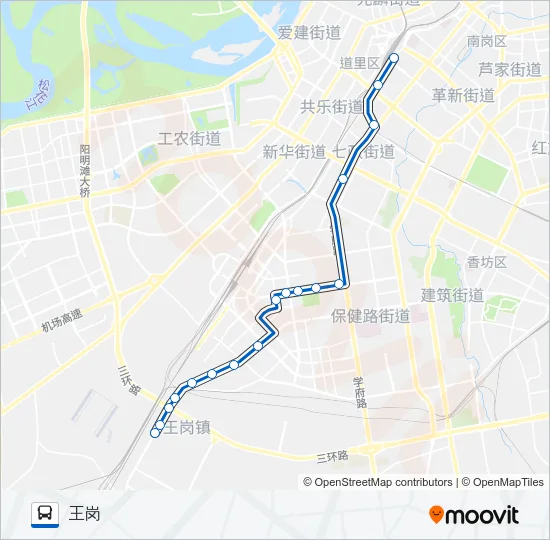 336路 Bus Line Map