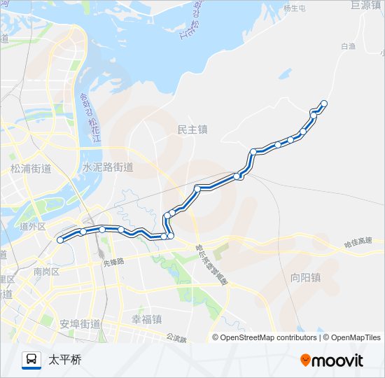 339路 bus Line Map