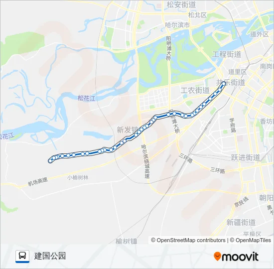 341路 Bus Line Map
