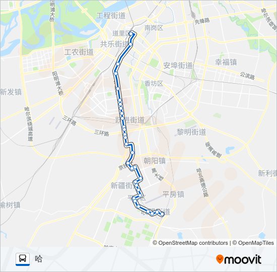 343路 bus Line Map