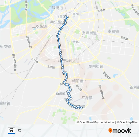 343路 Bus Line Map