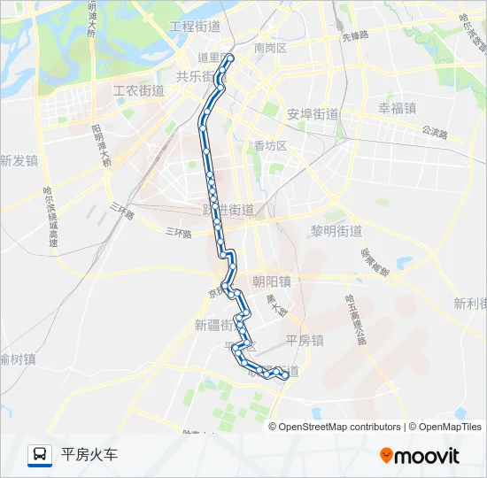 343路 Bus Line Map