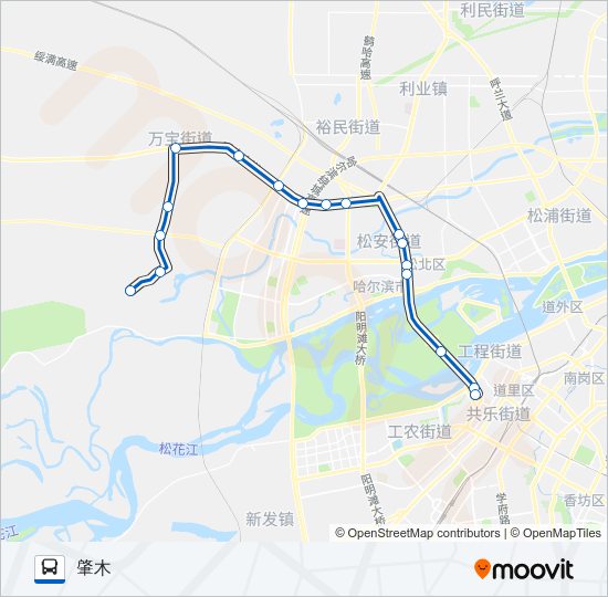 公交346路的线路图