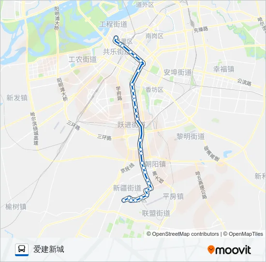 348路 Bus Line Map