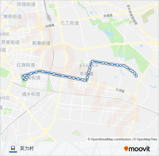 353路 Bus Line Map