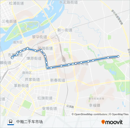 357路 Bus Line Map