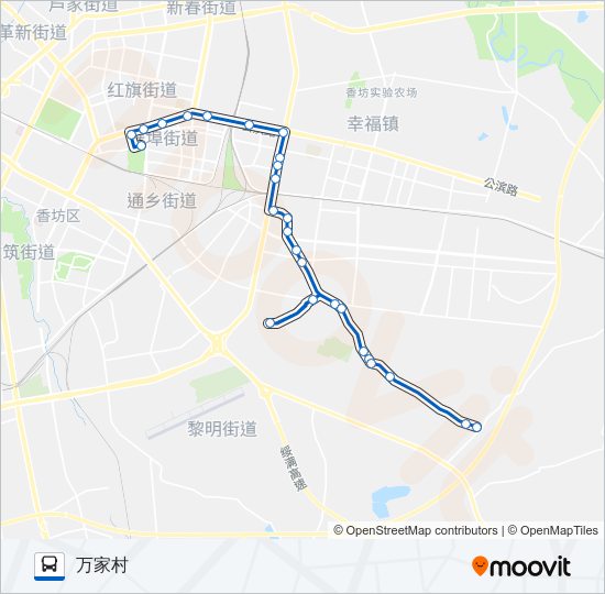 364路 bus Line Map
