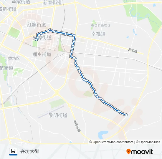 364路 Bus Line Map