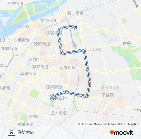 367路 Bus Line Map