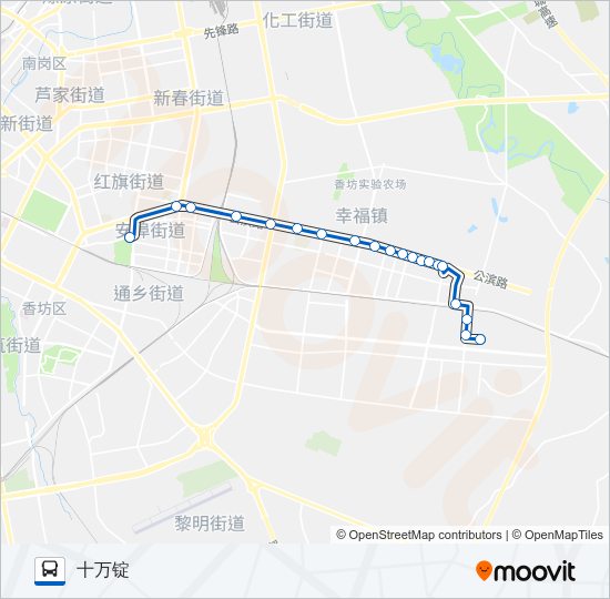 368路 bus Line Map