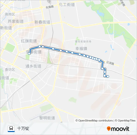 368路 Bus Line Map