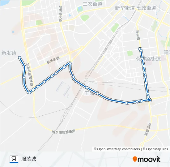 369路 Bus Line Map