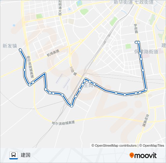 公交369路的线路图