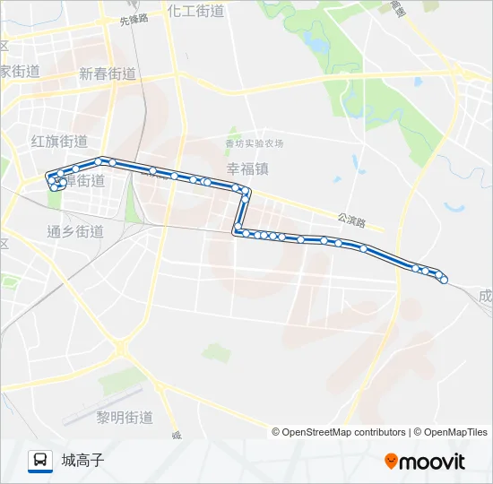 377路 Bus Line Map