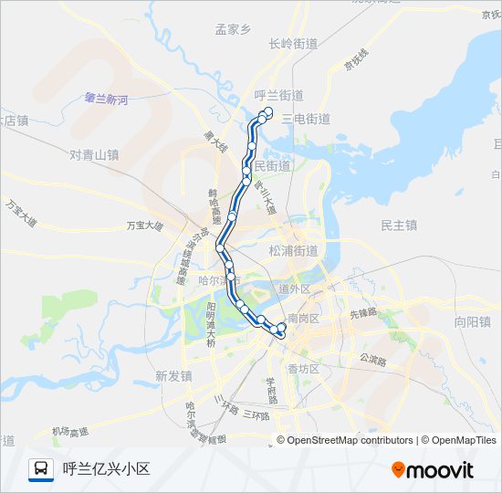 551路 bus Line Map