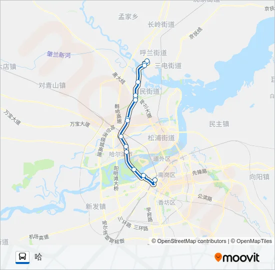 551路 Bus Line Map