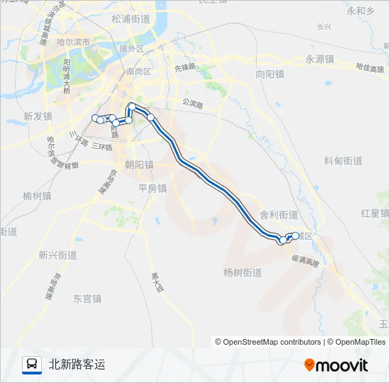 602路 Bus Line Map