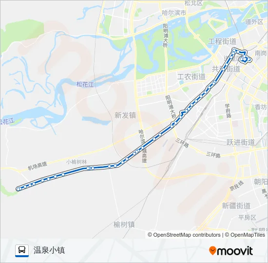 888路 Bus Line Map