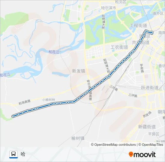 888路 Bus Line Map