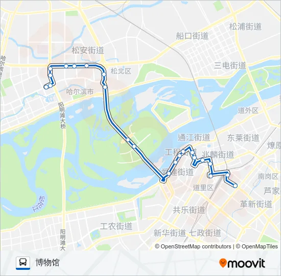 13路区间 Bus Line Map