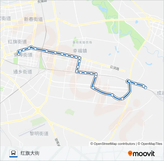 377-9 Bus Line Map