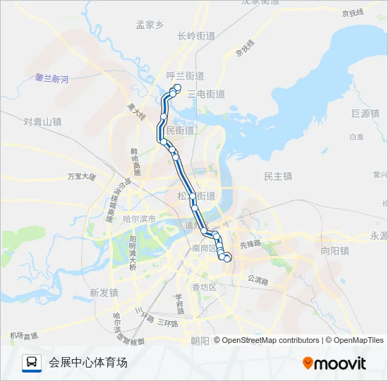 552路支 Bus Line Map