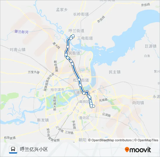 552路支 Bus Line Map
