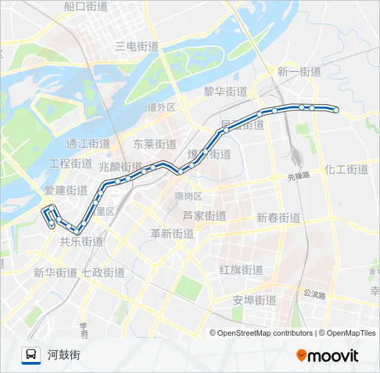 66路区间 Bus Line Map
