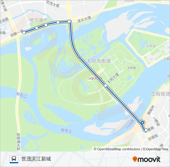 80路支1 Bus Line Map