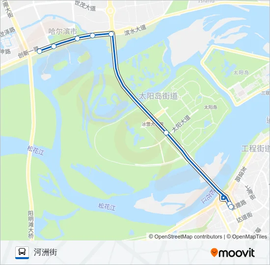 80路支1 Bus Line Map