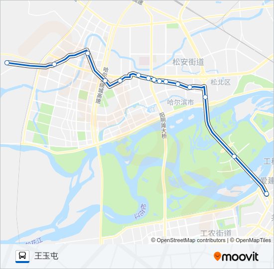 80路支6 bus Line Map