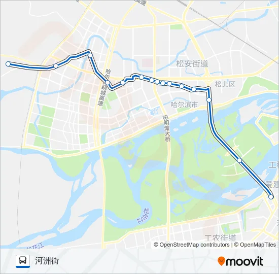 80路支6 Bus Line Map
