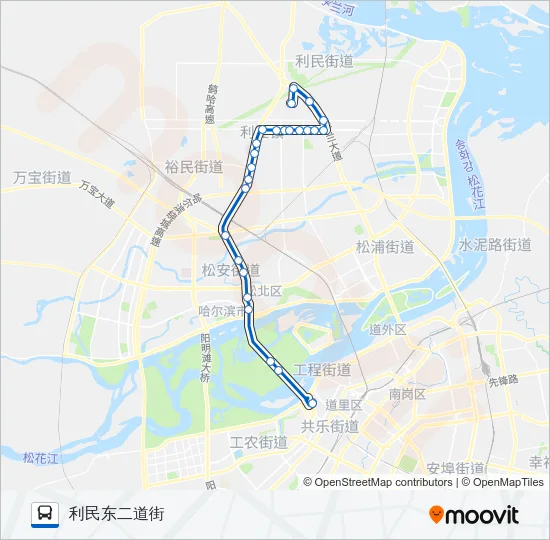 211路支线 Bus Line Map
